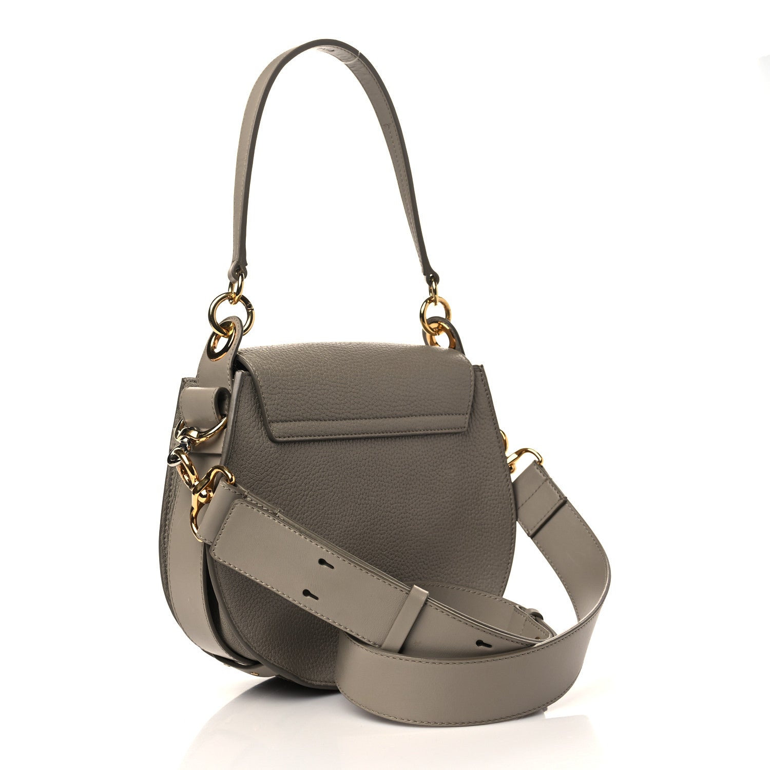 Chloe Calfskin Large Tess Bag Motty Grey 2 of 5