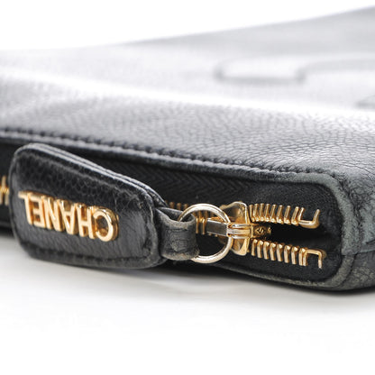 Chanel Caviar Timeless CC Document Portfolio Holder Black 10 of 16
