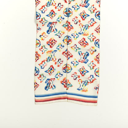 Louis Vuitton Silk Monogram Rainbow Bandeau White 2 of 3