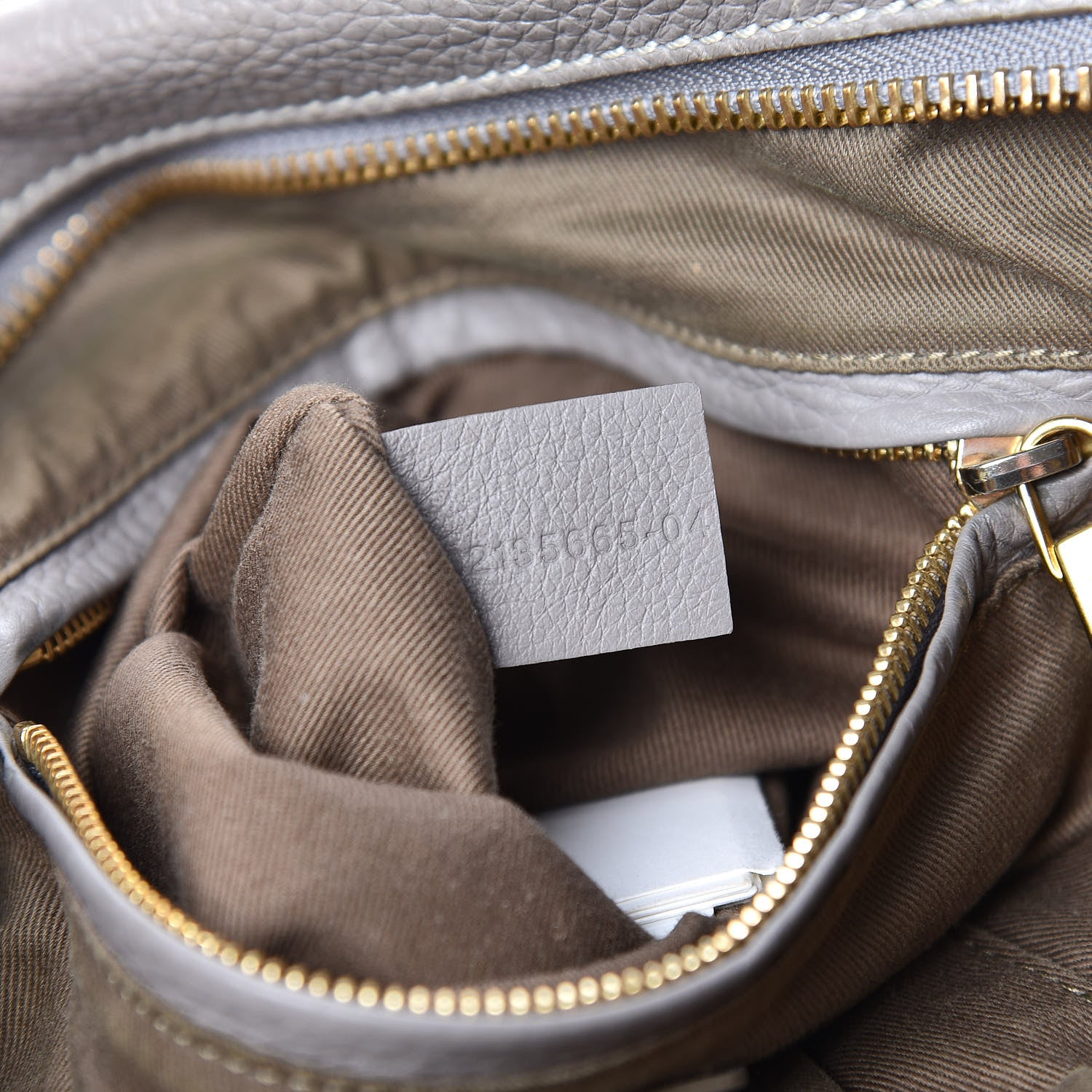 Chloe Calfskin Large Marcie Satchel Cashmere Grey 7 of 16