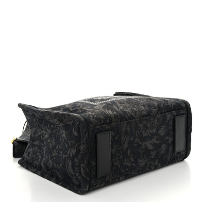 Versace Jacquard Barocco Small Athena Tote Black 4 of 12