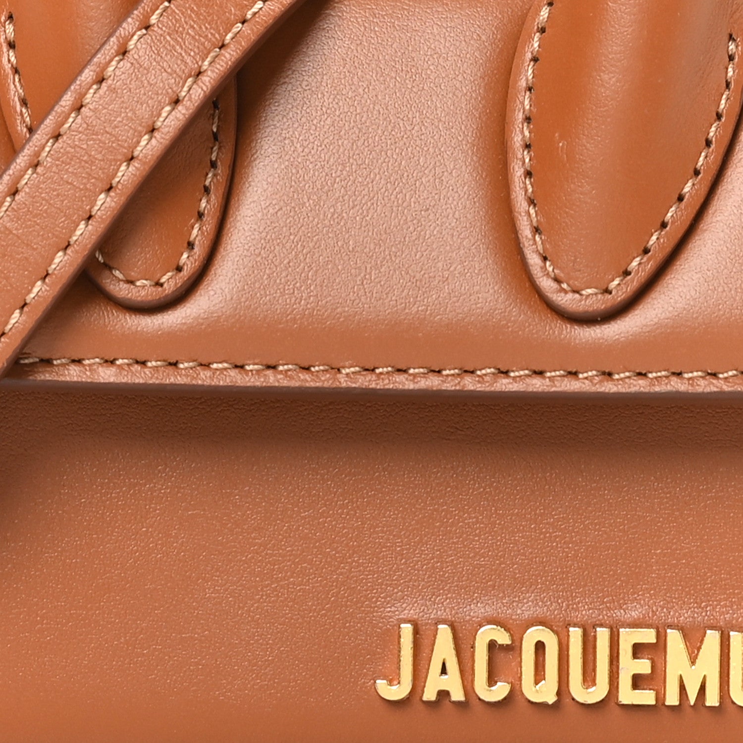 Jacquemus Smooth Calfskin Mini Le Chiquito Light Brown 6 of 8
