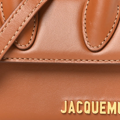 Jacquemus Smooth Calfskin Mini Le Chiquito Light Brown 6 of 8