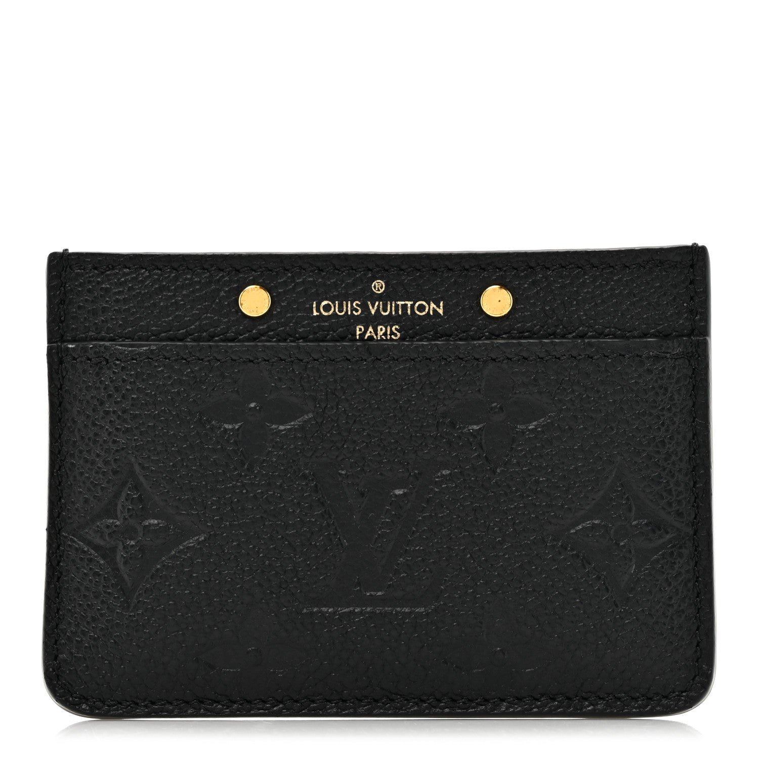 Louis Vuitton Empreinte Card Holder Black 1 of 7