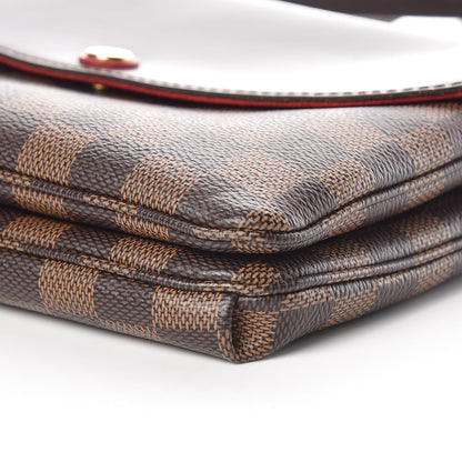 Louis Vuitton Damier Ebene Twice Cherry 6 of 12