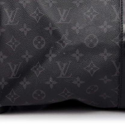 Louis Vuitton Monogram Eclipse Keepall Bandouliere 55 11 of 12