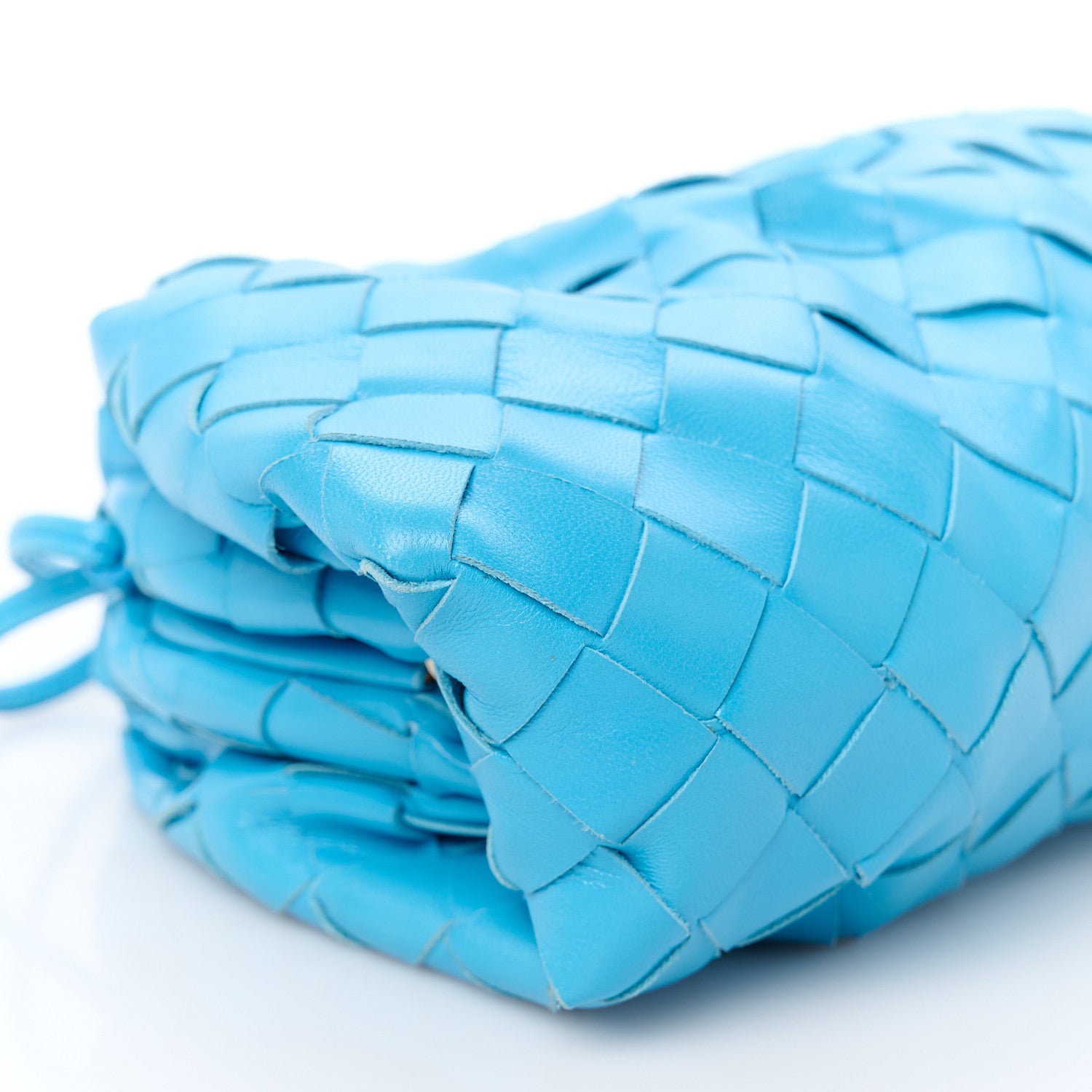 Bottega Veneta Nappa Intrecciato The Mini Pouch Swimming Pool 9 of 10
