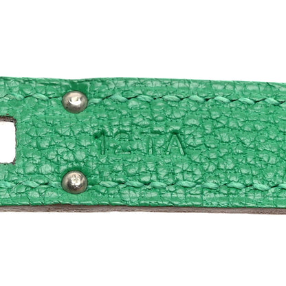 Hermes Chevre Mysore Kelly Longue Wallet Menthe 7 of 8