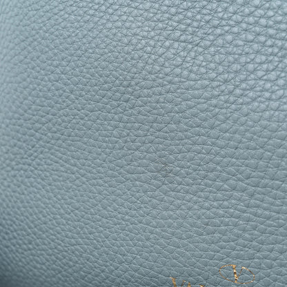 Valentino Garavani Pebbled Calfskin Small Rockstud Flip-Lock Messenger Bag Light Blue 13 of 15