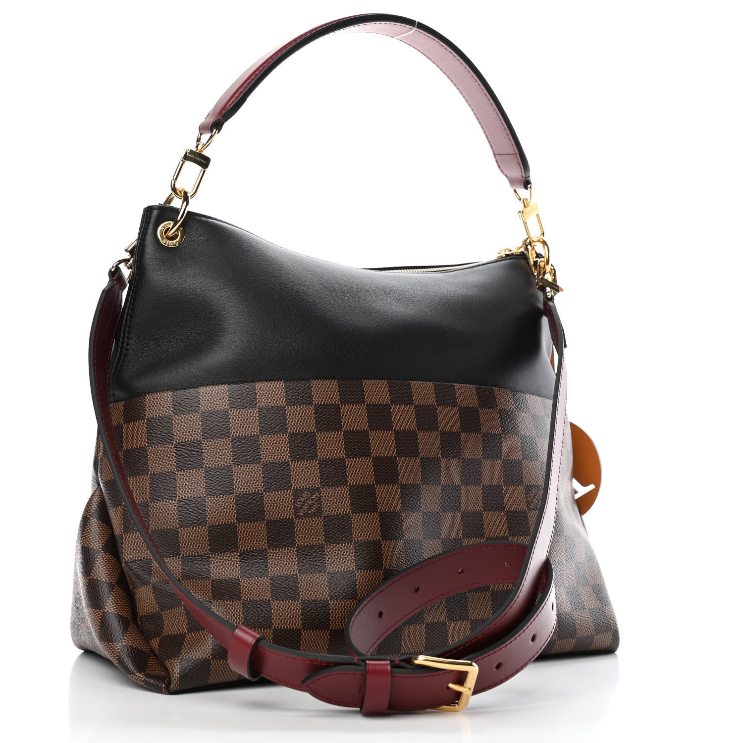 Louis Vuitton Damier Ebene Calfskin Maida Black 2 of 4