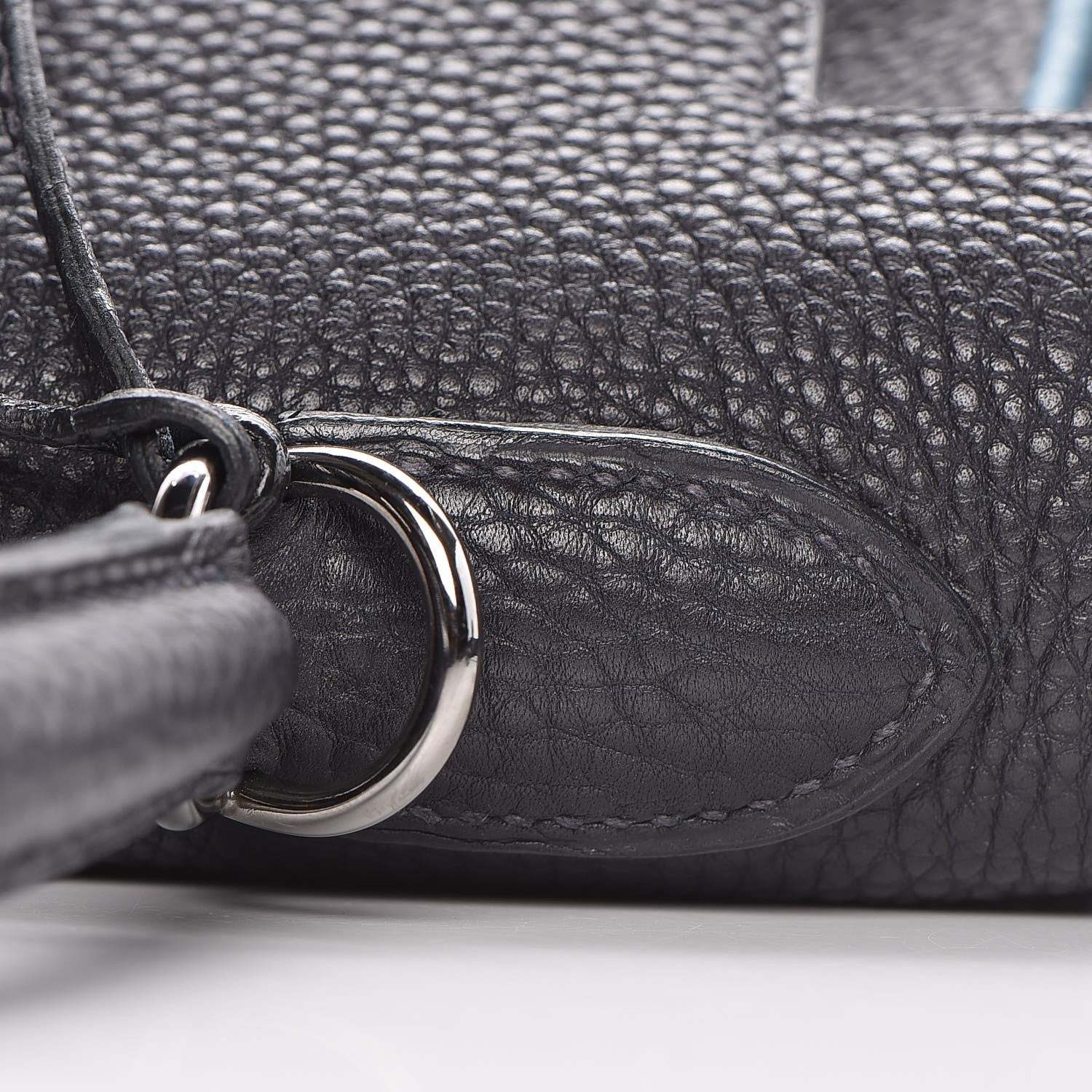 Hermes Togo Bi-Color Kelly Retourne 28 Indigo Blue Jean 63 of 64