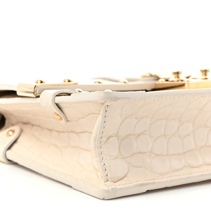 Louis Vuitton Alligator Trunk Chain Wallet Latte 8 of 9