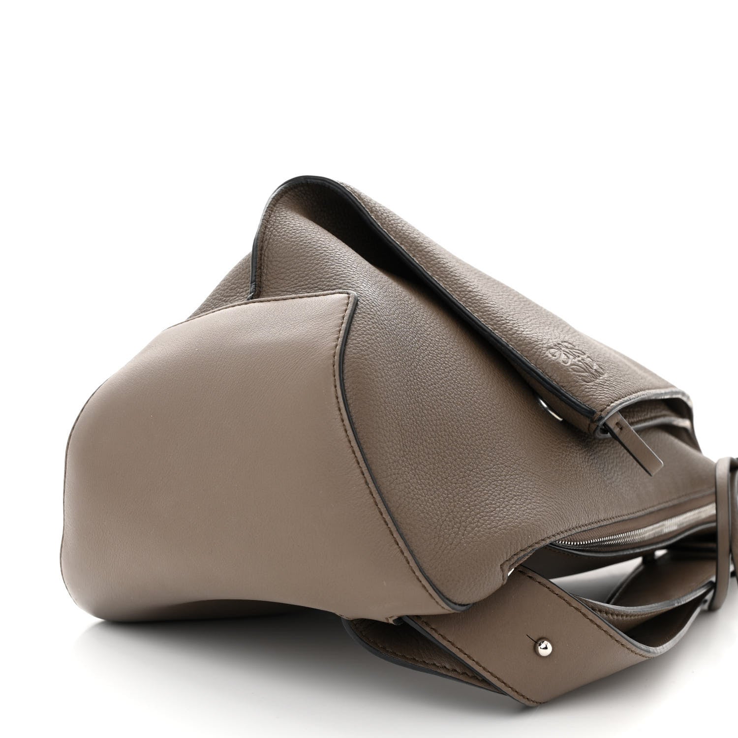 Loewe Soft Grained Calfskin Anton Sling Taupe 9 of 9