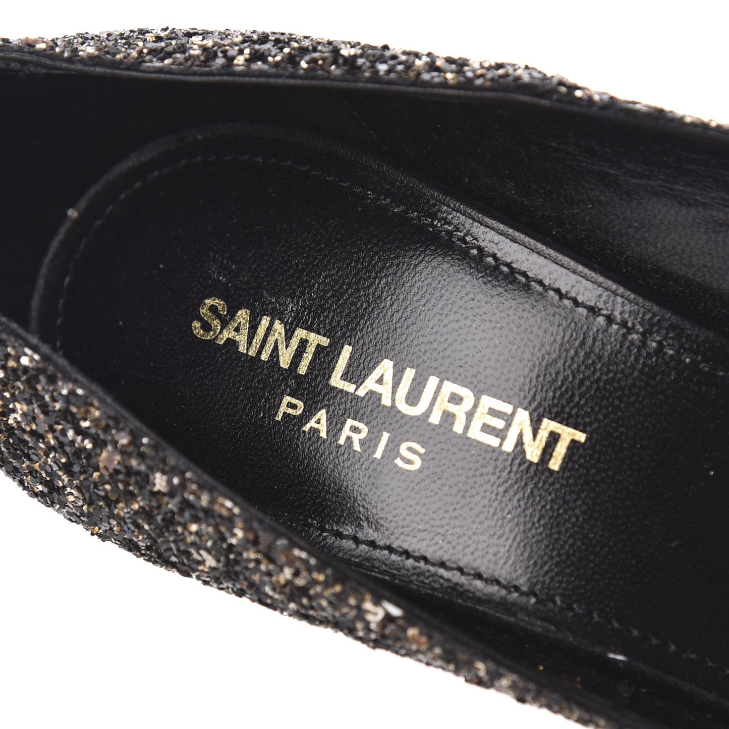 Glitter Era Pumps 38 Black Silver