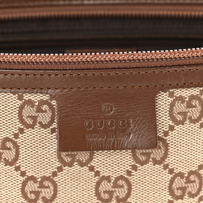 Gucci Monogram Flat Messenger Bag Dark Brown 7 of 11