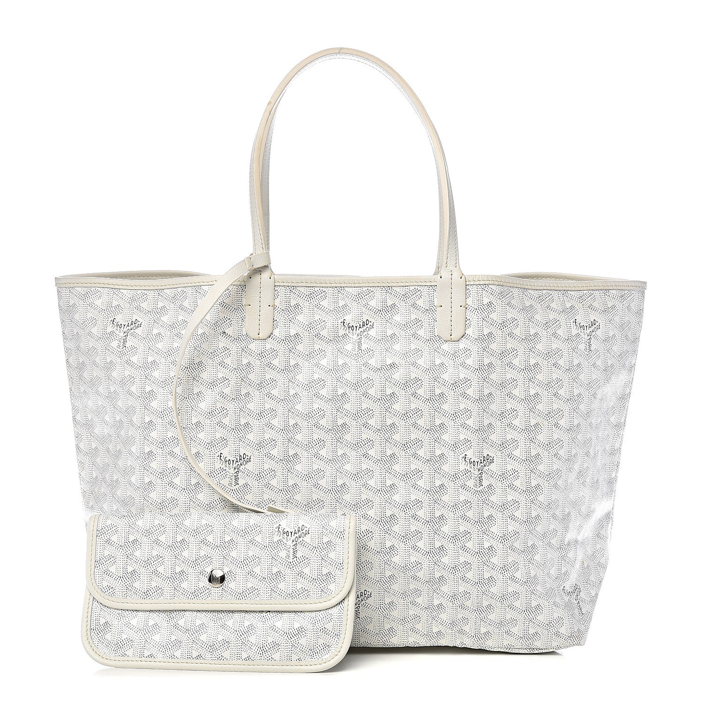 Goyardine Saint Louis PM White