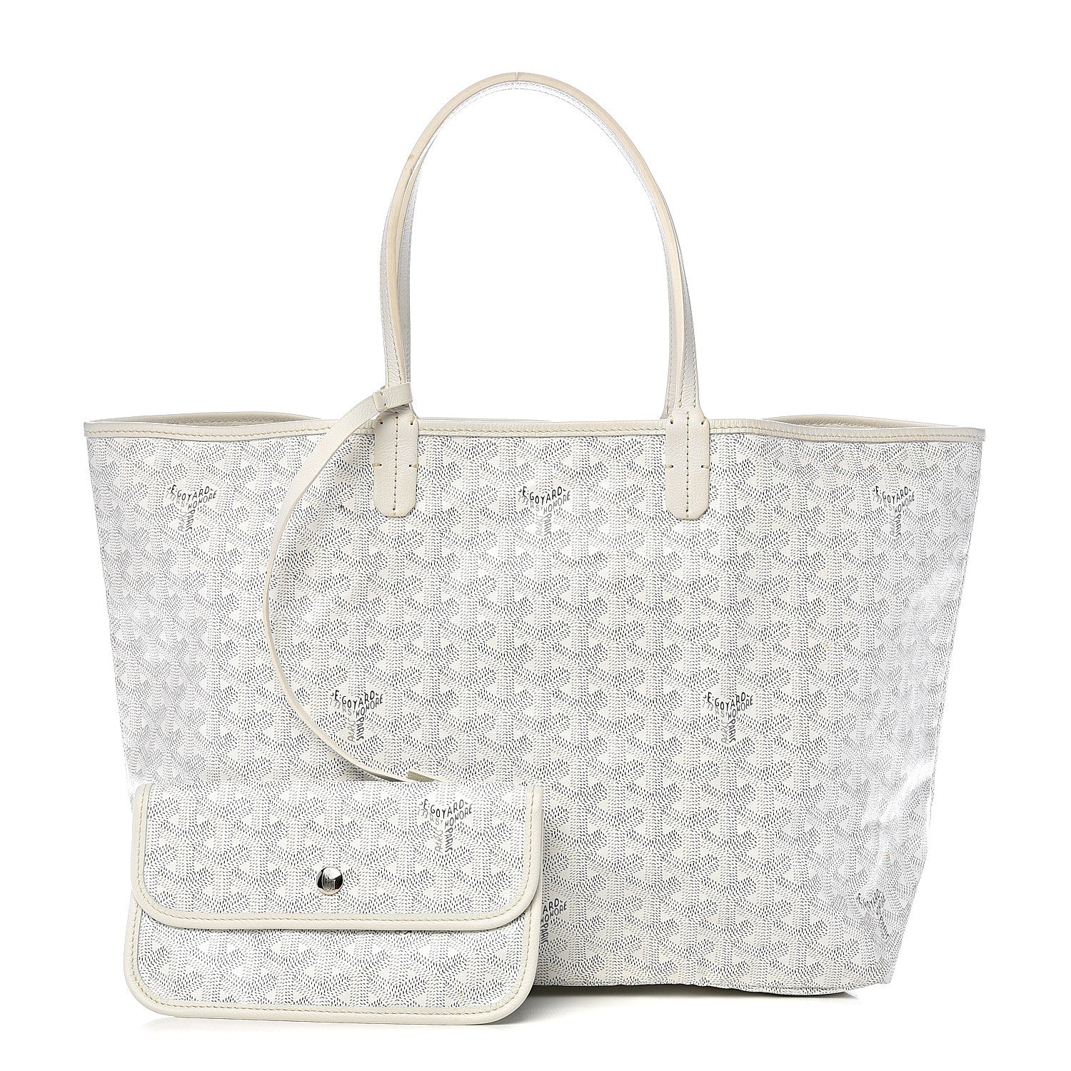 Goyard Goyardine Saint Louis PM White 1 of 13
