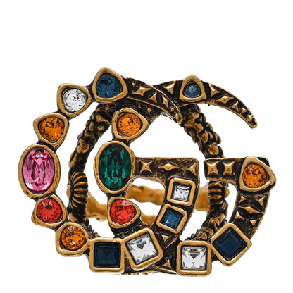 Gucci Crystal Double G Ring M Multicolor 1 of 6