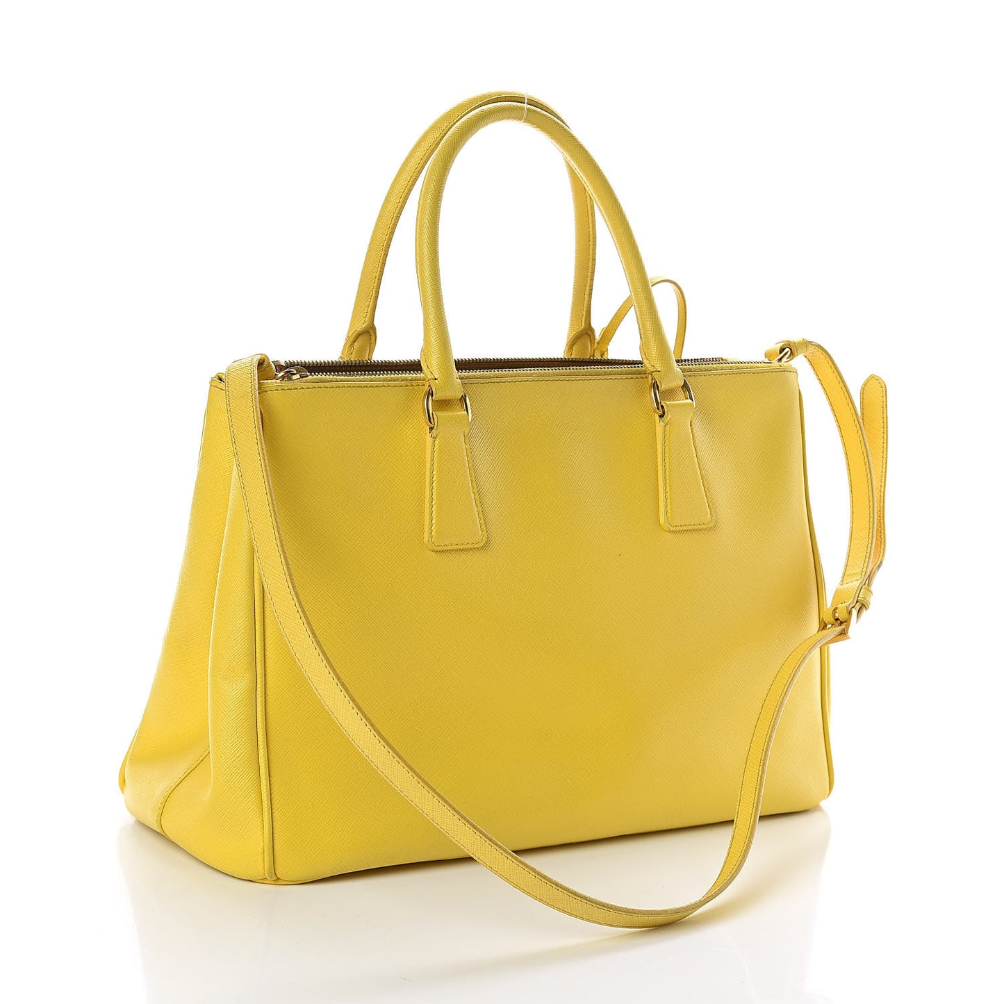 Saffiano Medium Galleria Double Zip Tote