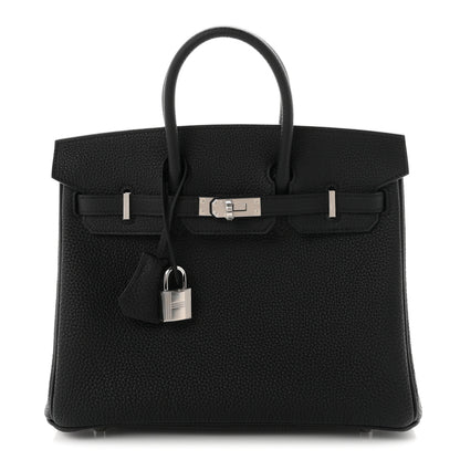 Hermes Togo Birkin 25 Black 1 of 10
