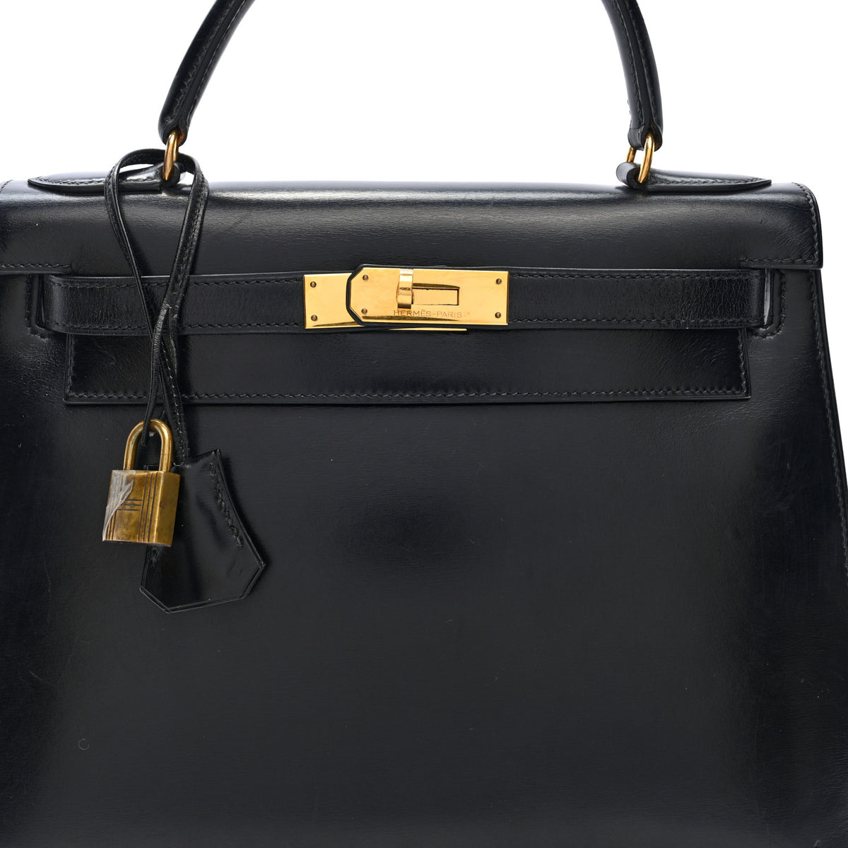Hermes Box Kelly Sellier 28 Black 8 of 10