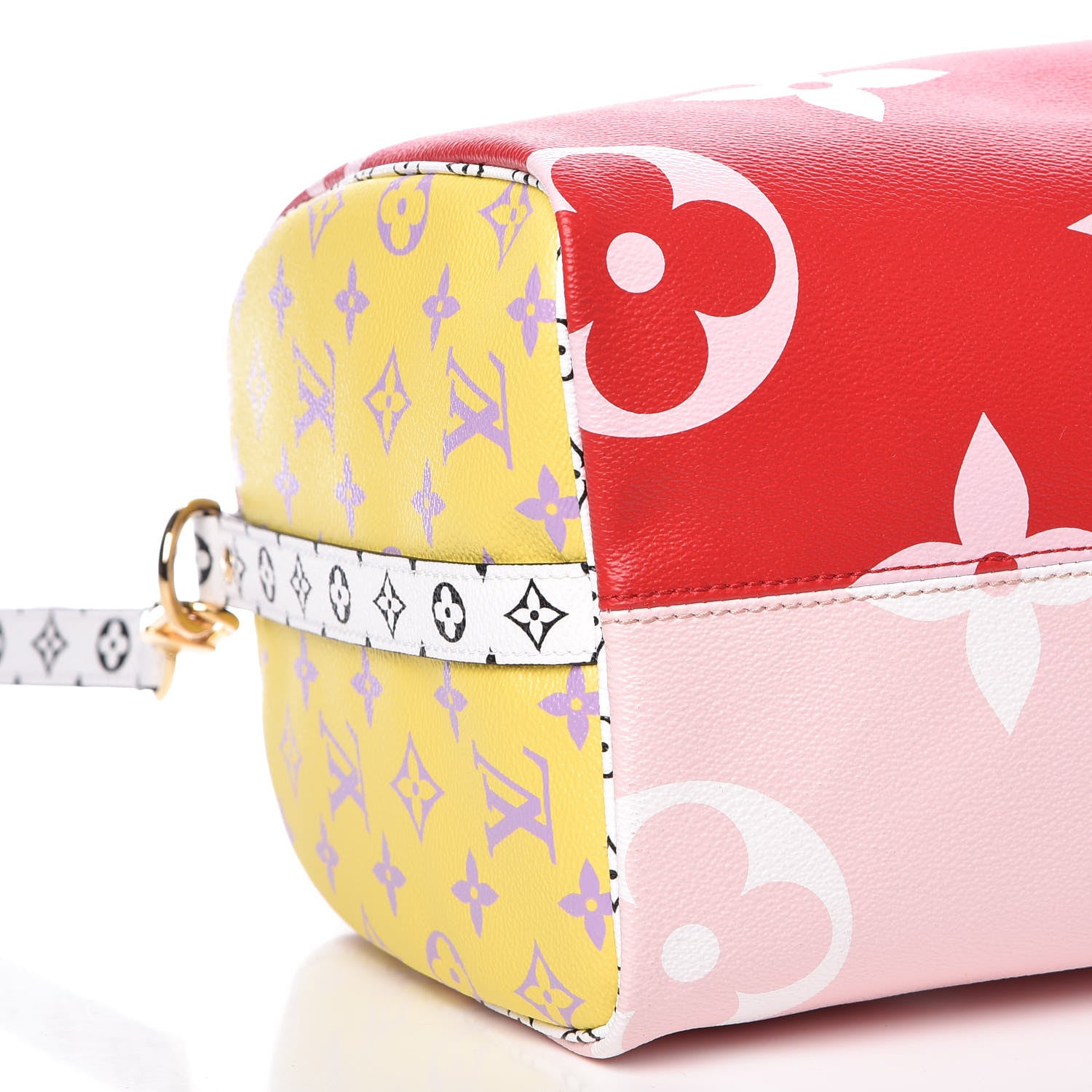 Louis Vuitton Monogram Giant Speedy Bandouliere 30 Rouge 9 of 10