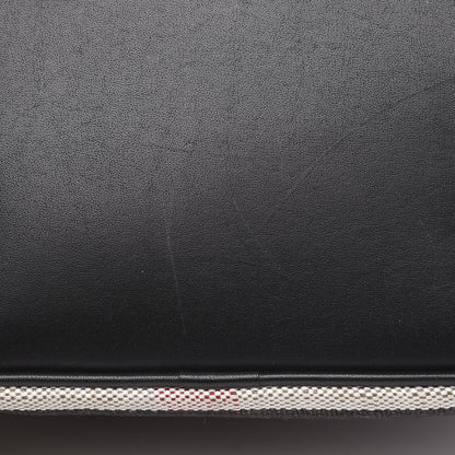 Burberry Canvas Mega Check Medium Ashby Hobo Black 10 of 13