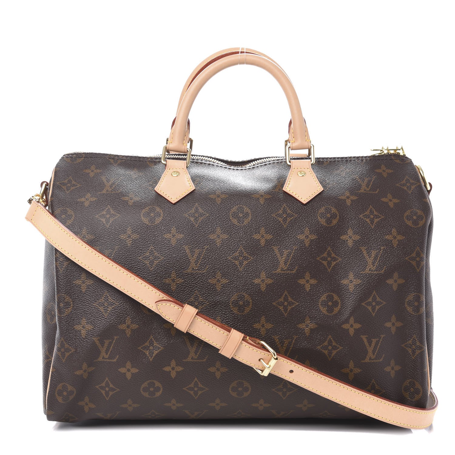 Louis Vuitton Monogram Speedy Bandouliere 35 1 of 11