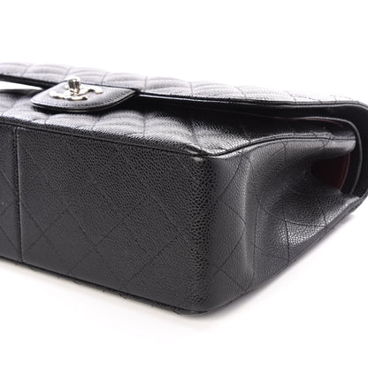 Chanel Caviar Quilted Jumbo Double Flap Black 6 of 8