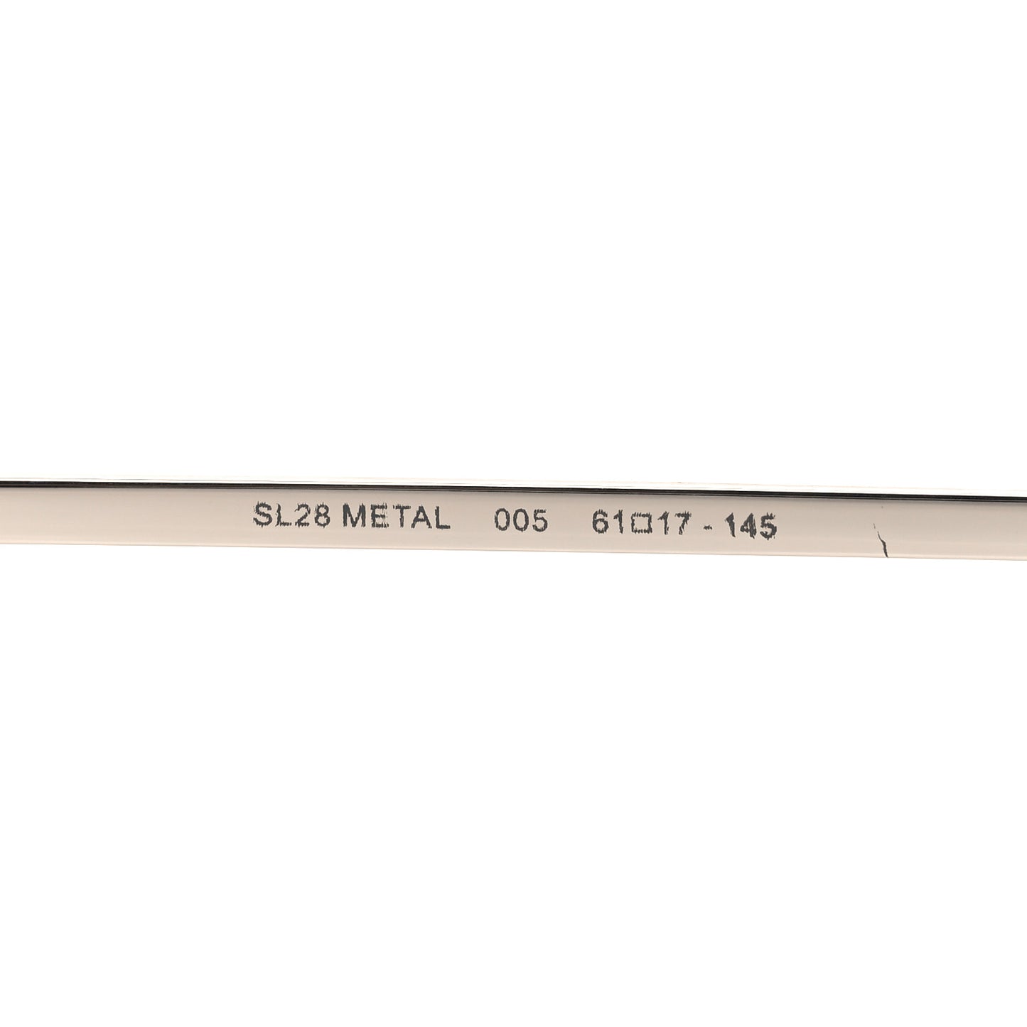 Metal SL28 Sunglasses Black