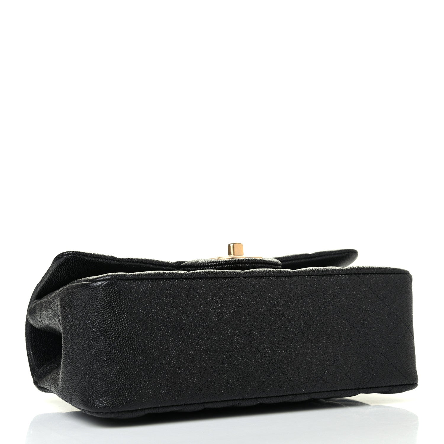 Chanel Caviar Quilted Mini Top Handle Rectangular Flap Black 3 of 4