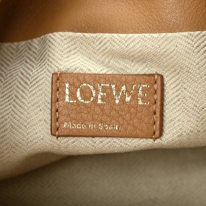 Loewe Jacquard Anagram Calfskin Mini Flamenco Knot Clutch Red Warm Desert 6 of 8