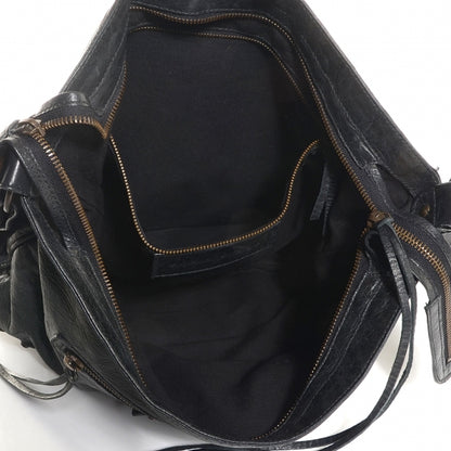 Balenciaga Chevre Classic Hardware Flat Messenger Black 5 of 12