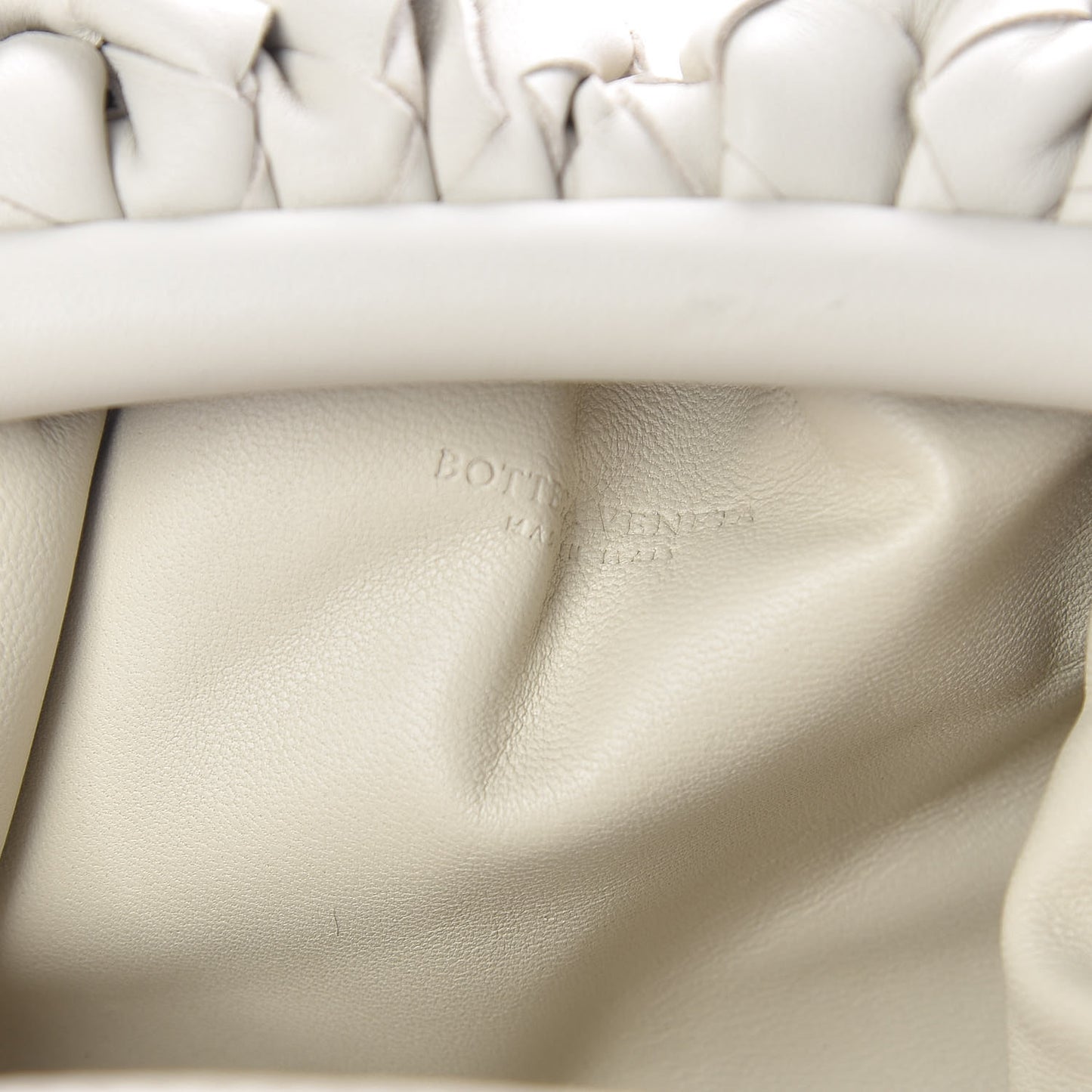Nappa Intrecciato The Mini Pouch Plaster