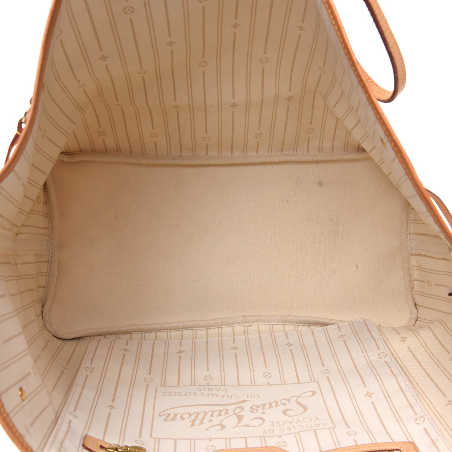 Louis Vuitton Damier Azur Neverfull GM 3 of 4