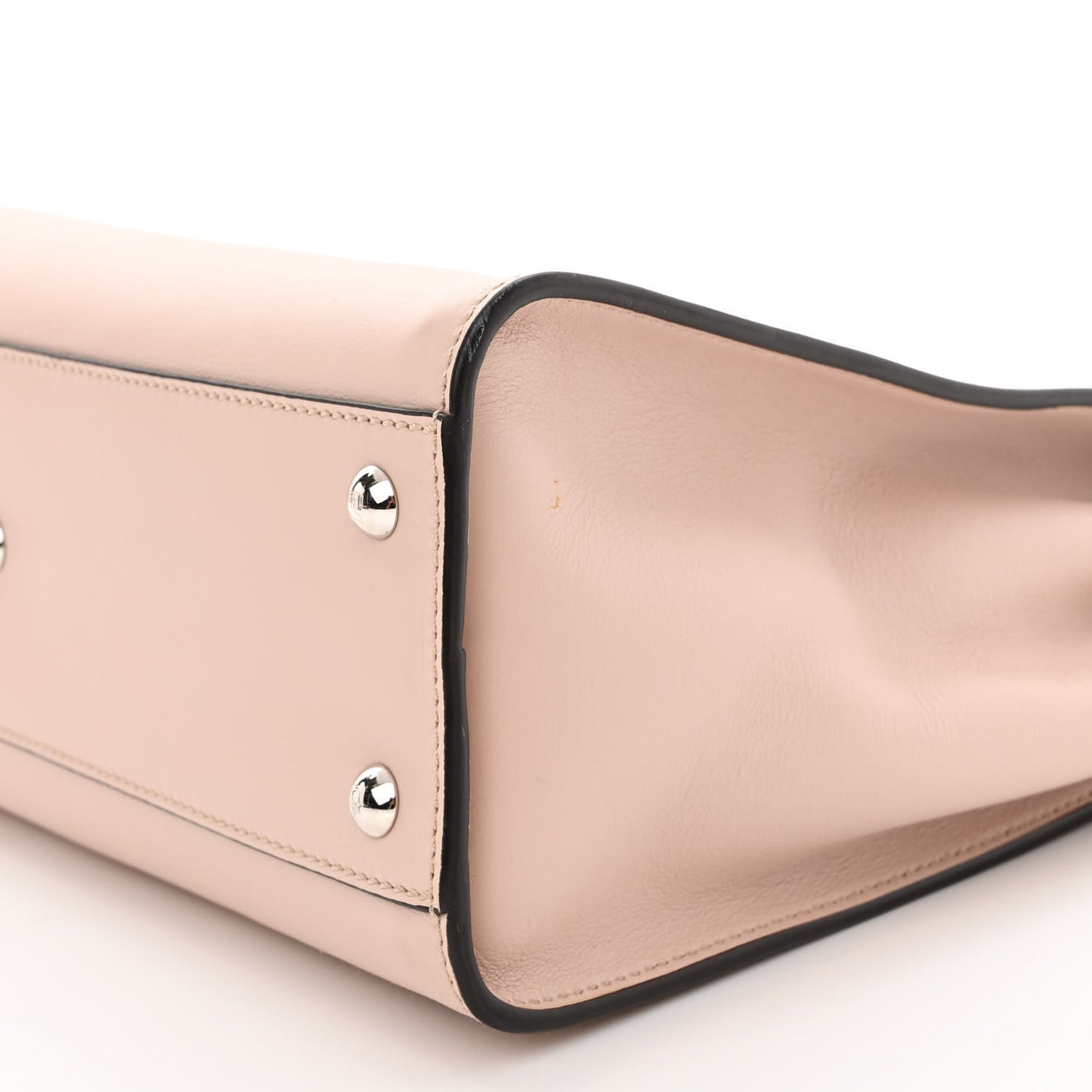 Vitello Seta Shiny Nappa Medium Peekaboo Iconic Satchel Soap Opale