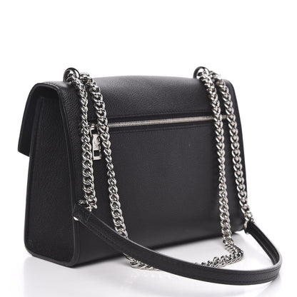 Louis Vuitton Soft Calfskin My Lockme Chain Bag BB Black 3 of 9