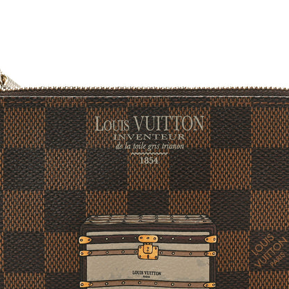 Louis Vuitton Damier Ebene Trunks and Locks Mini Pochette Accessories 8 of 10