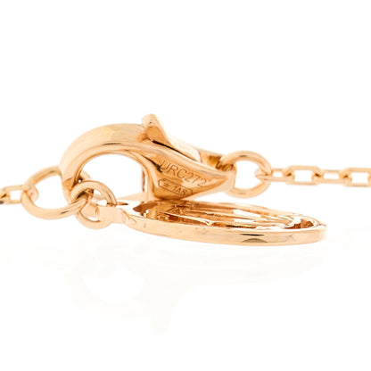 Cartier 18K Pink Gold Diamond SM D'Amour Pendant Necklace 6 of 6