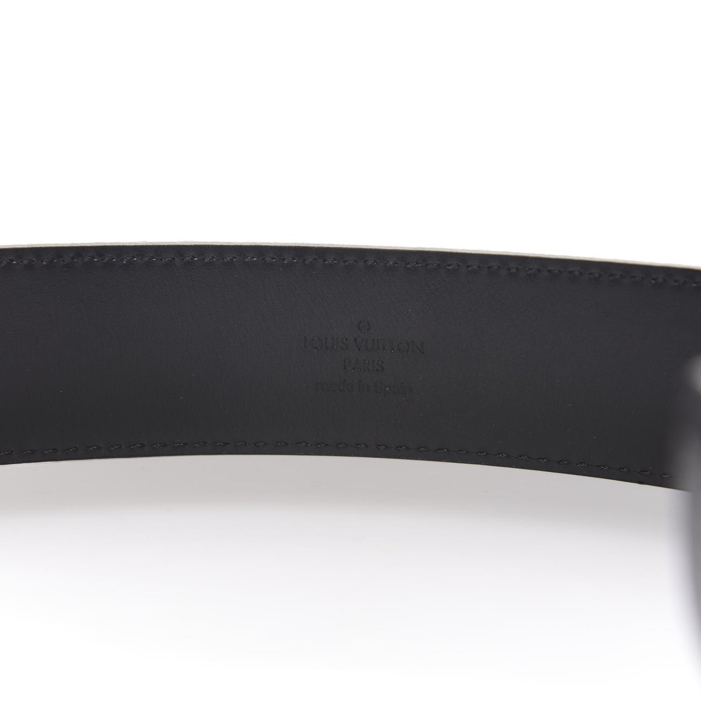 Damier Graphite 40mm LV Initiales Belt 100 40