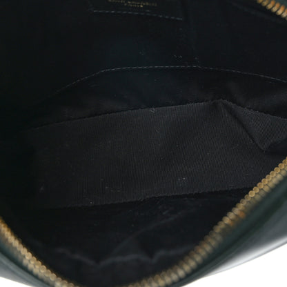 Saint Laurent Calfskin Matelasse Monogram Lou Camera Bag Military Green 5 of 9