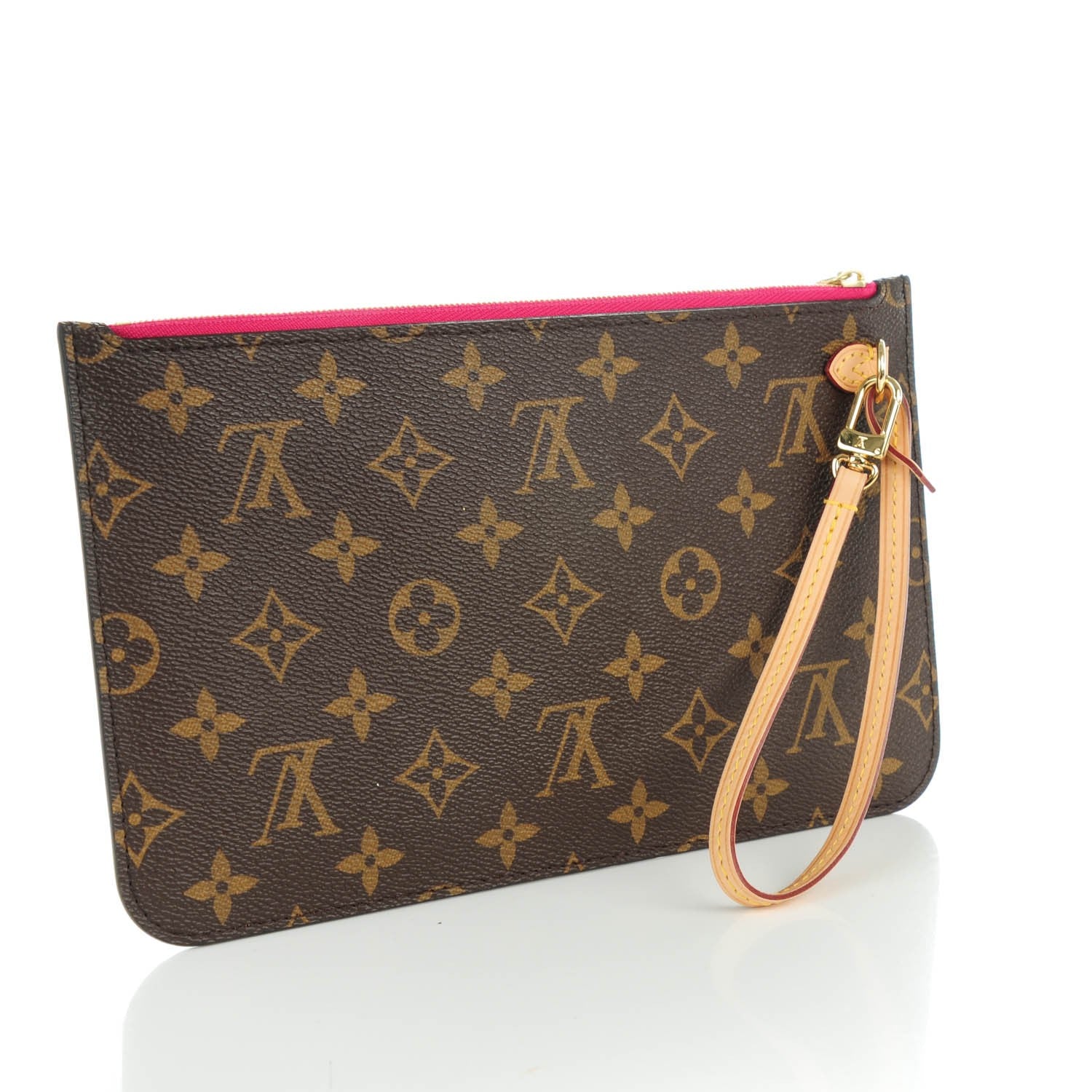 Louis Vuitton Monogram Neverfull MM GM Pochette Pivoine 3 of 8