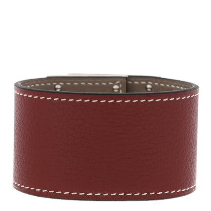 Hermes Evercolor Kelly Dog Bracelet T1 Rouge H 3 of 6