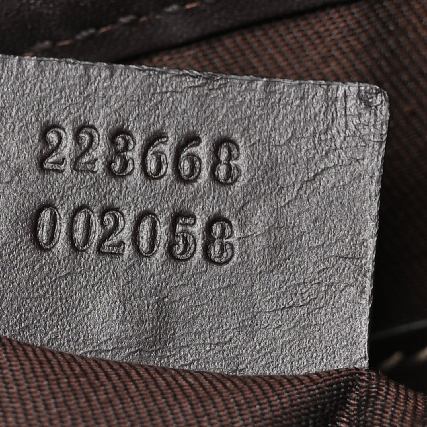 Gucci GG Plus Monogram Joy Vertical Tote Dark Brown 7 of 12