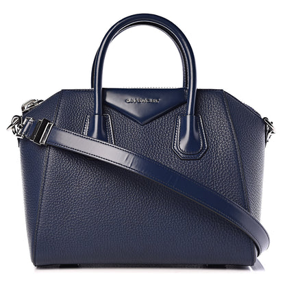 Givenchy Grained Calfskin Small Antigona Night Blue 1 of 11