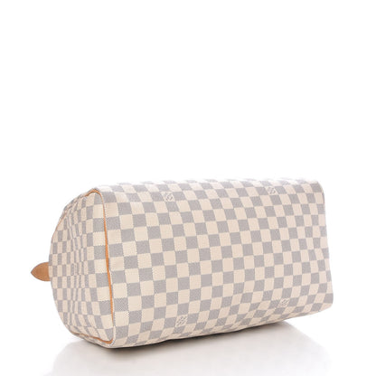 Louis Vuitton Damier Azur Speedy 35 4 of 9