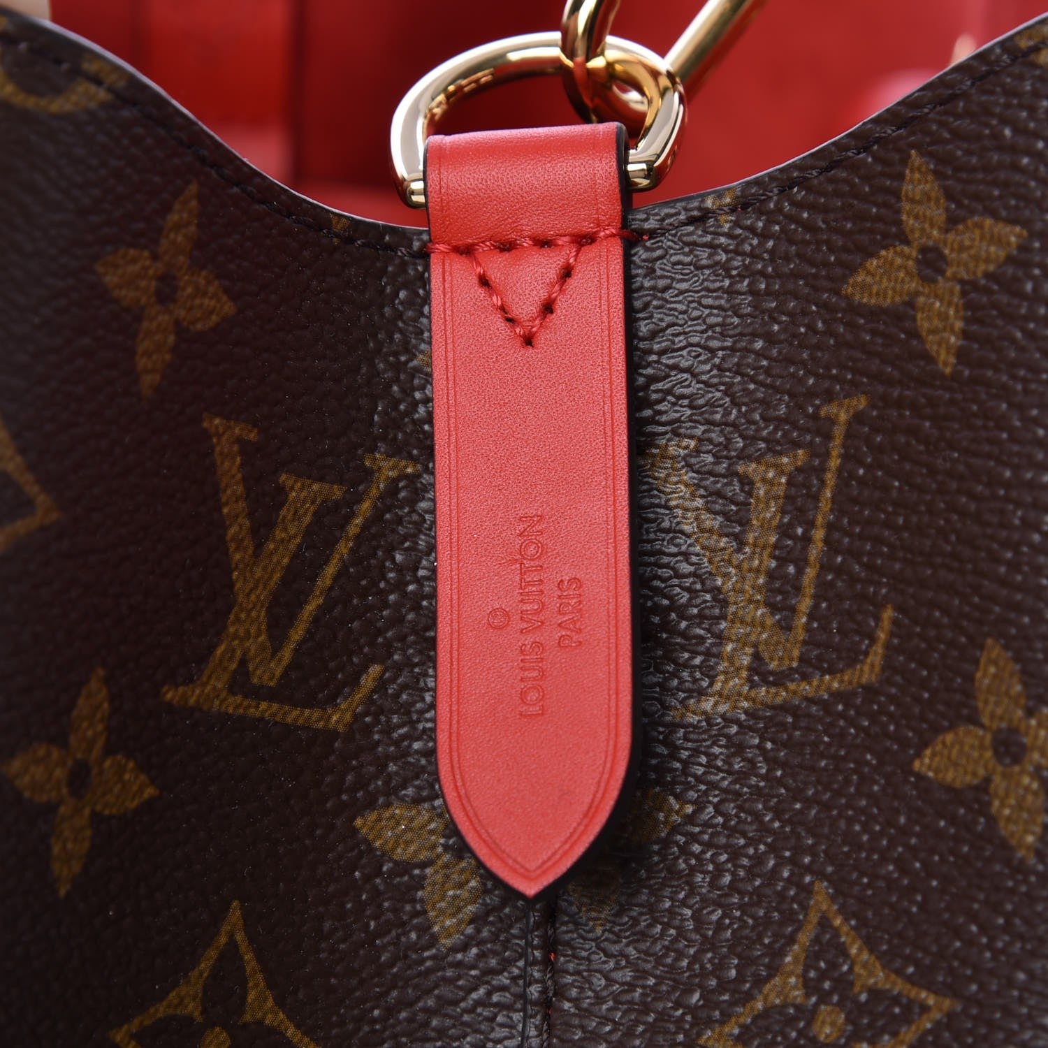 Louis Vuitton Monogram Neonoe MM Coquelicot 7 of 8