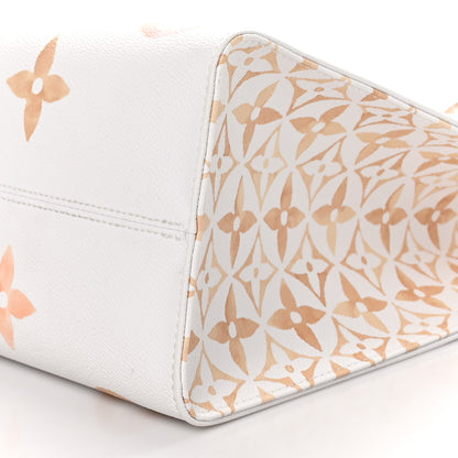 Louis Vuitton Monogram Giant Onthego MM Kaki Beige 8 of 8