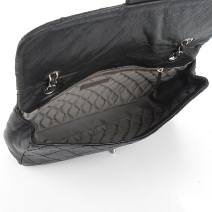 Chanel Distressed Lambskin Le Marais Ligne Flap Black 5 of 7