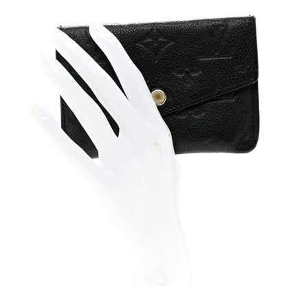 Louis Vuitton Empreinte Key Pouch Black 2 of 7